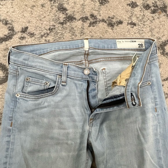 rag & bone light wash capri women’s size 28​ - Picture 2 of 8